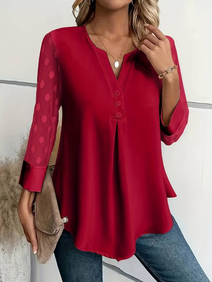 Alyssa - Elegantes und Bequemes Langarm-Top