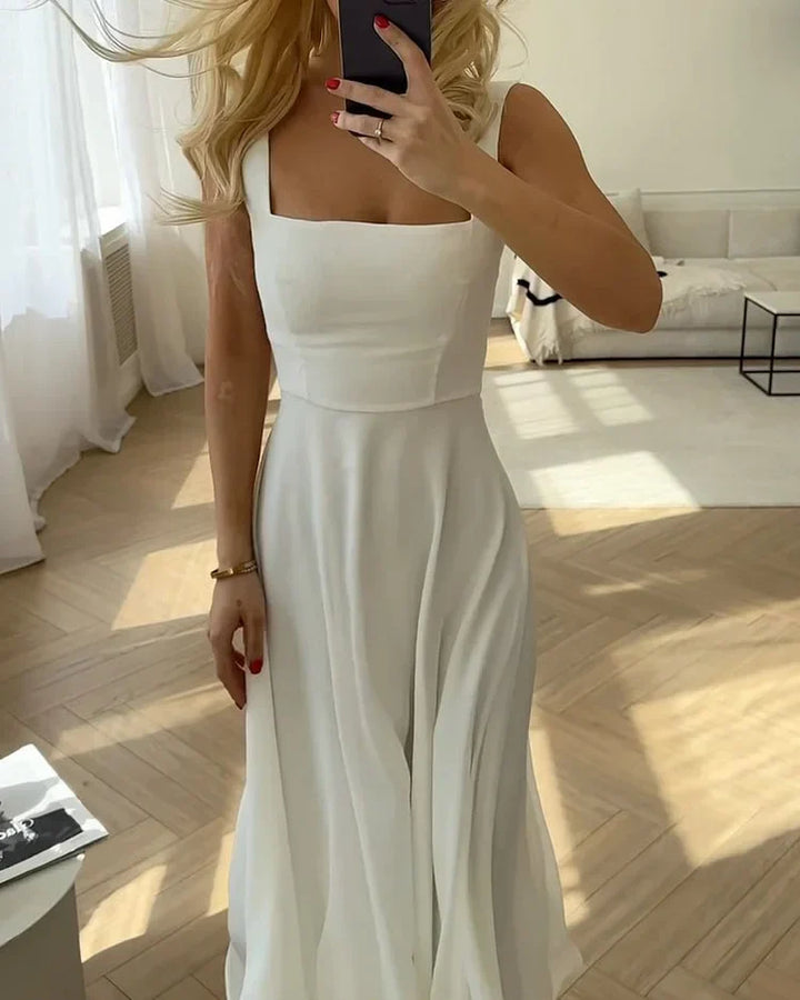 Miles – Modernes Chiffon-Kleid Eleganz