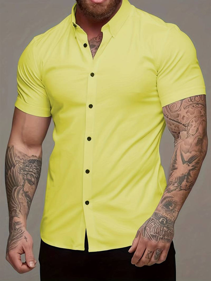 Brent - Casual Chic Kurzarmhemd