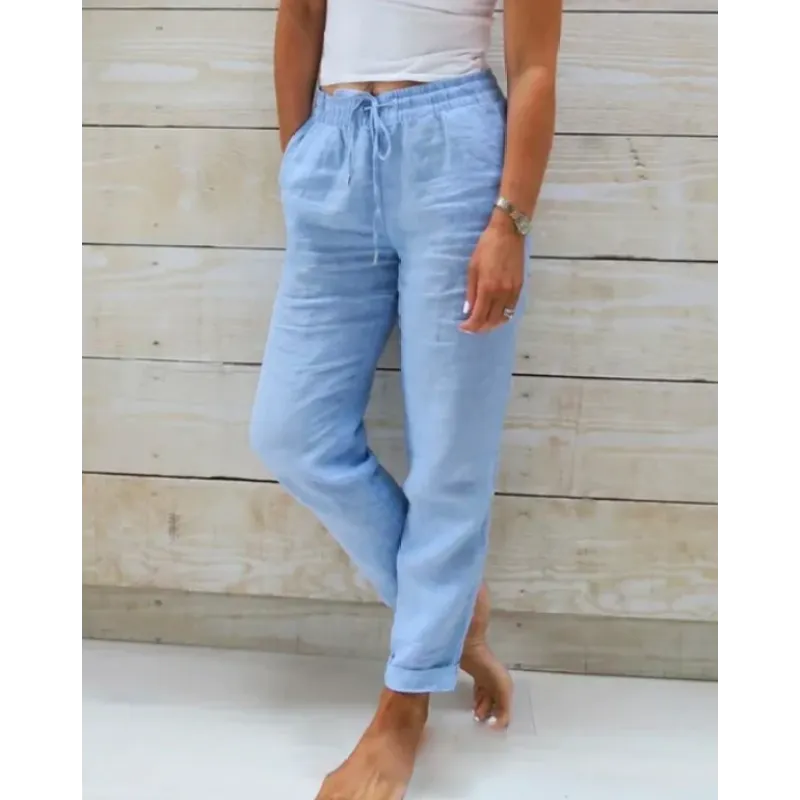 Stacey - Elegante und Mühelose Leinenhose