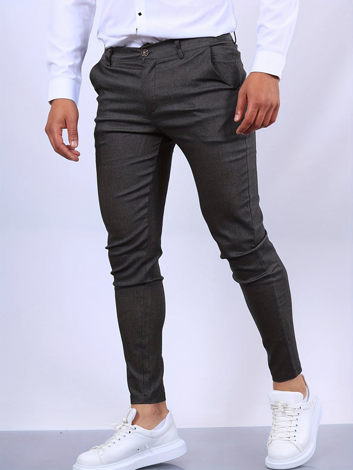 Arjun - Elegante schmale Businesshose für Herren