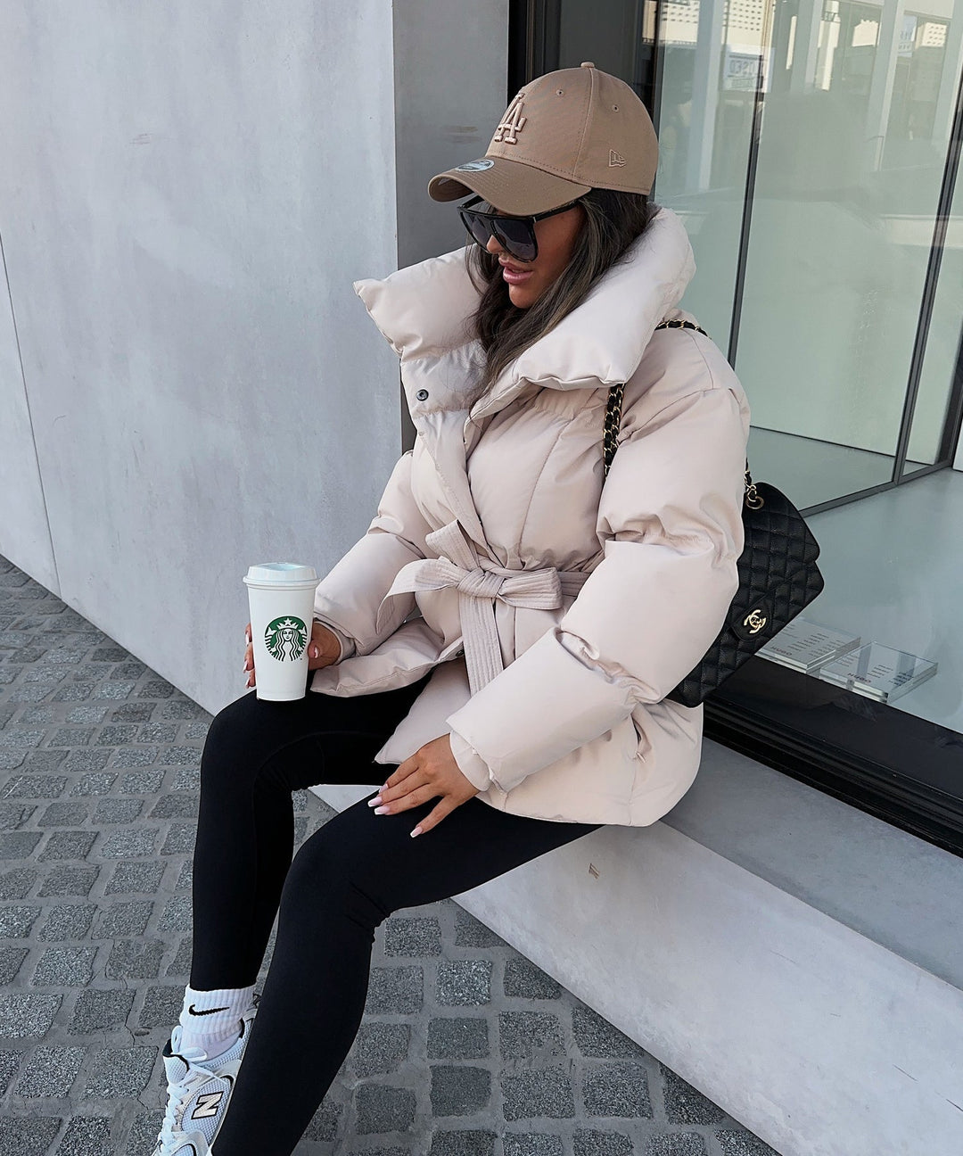 Michaela | Damen Steppjacke Stillvol Für den winter