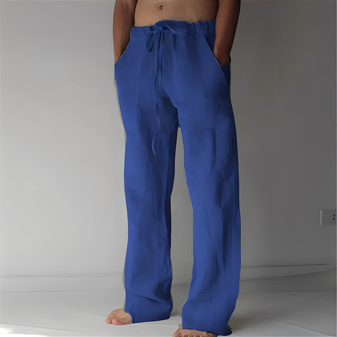 Arthur – Weite Leinenhose für Männer