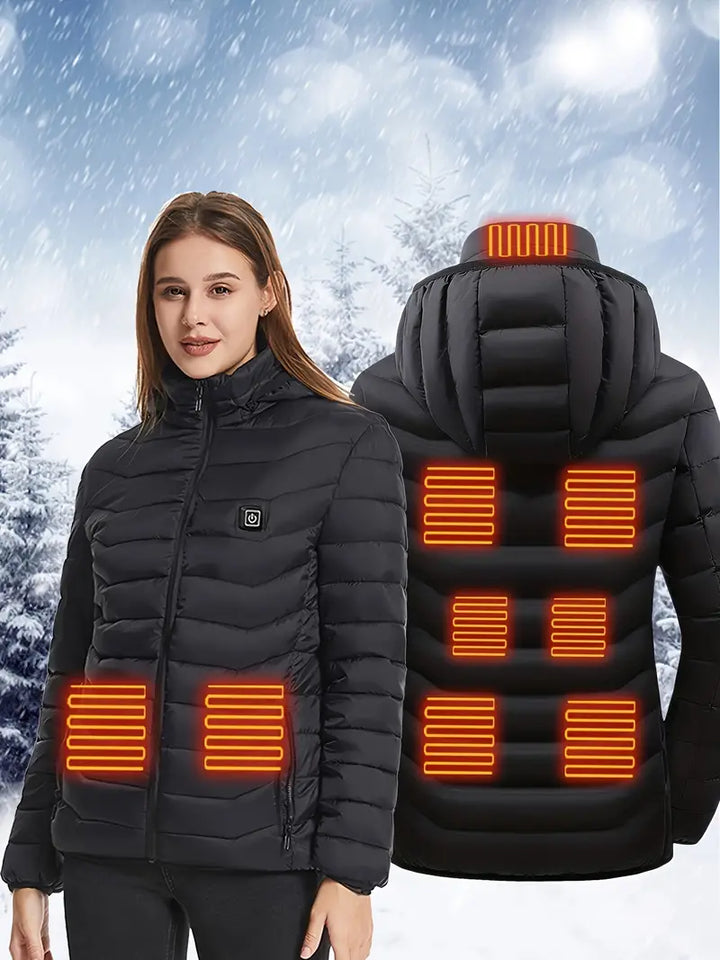 Davena - Bequeme beheizbare Winterjacke für Damen