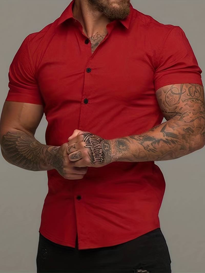 Brent - Casual Chic Kurzarmhemd