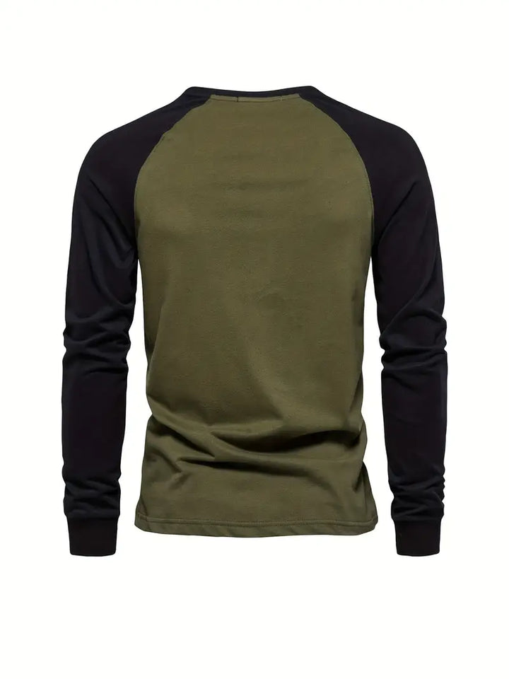Kairo – Langes Shirt mit starkem Kontrast