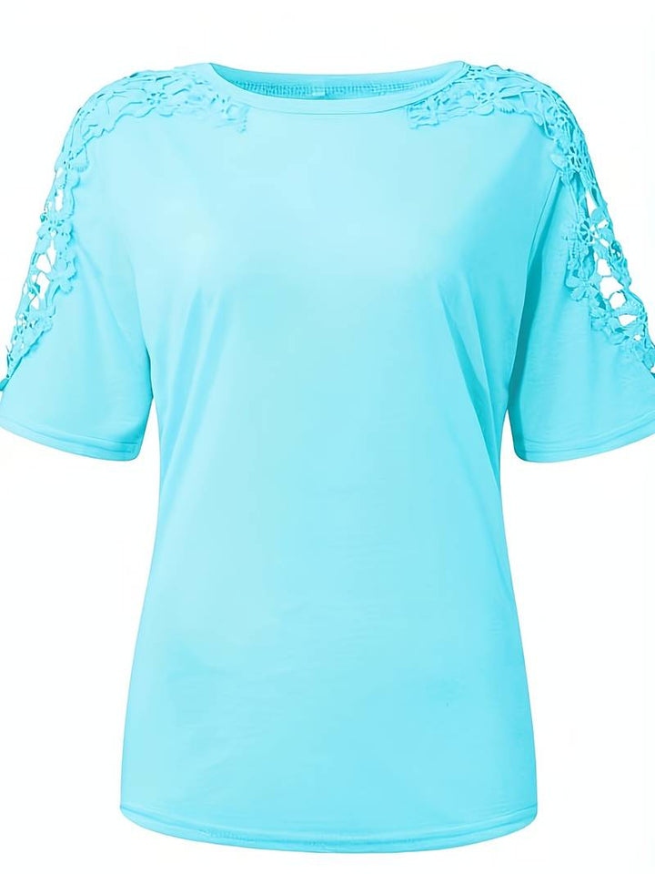 Rhea - Das Perfekte Rundhals-T-Shirt für Jeden Tag