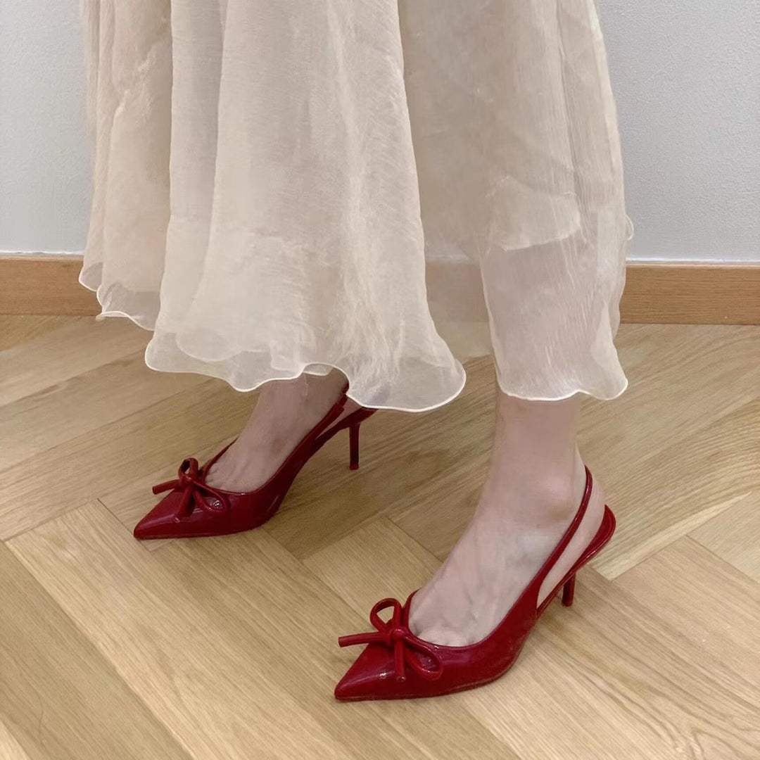 BowCharm – Elegante Schuhe mit niedrigem Absatz