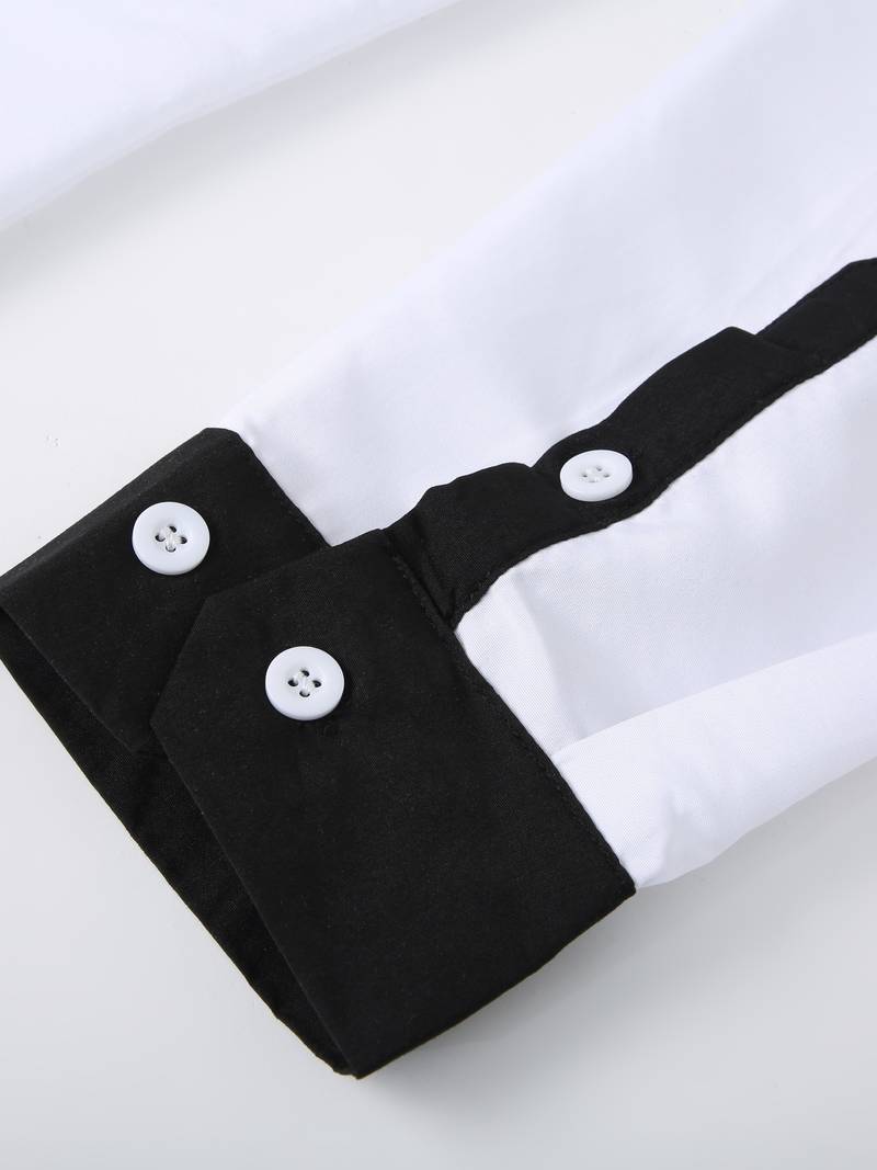 Tonie – Elegantes Hemd mit Kontrast im Modernen Schnitt