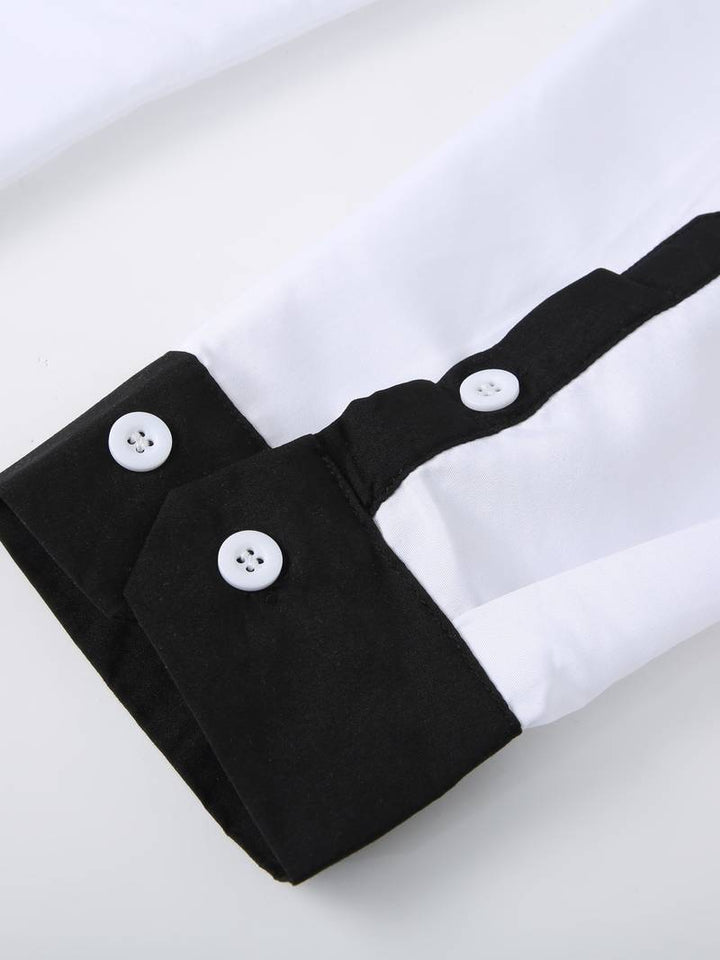 Tonie – Elegantes Hemd mit Kontrast im Modernen Schnitt
