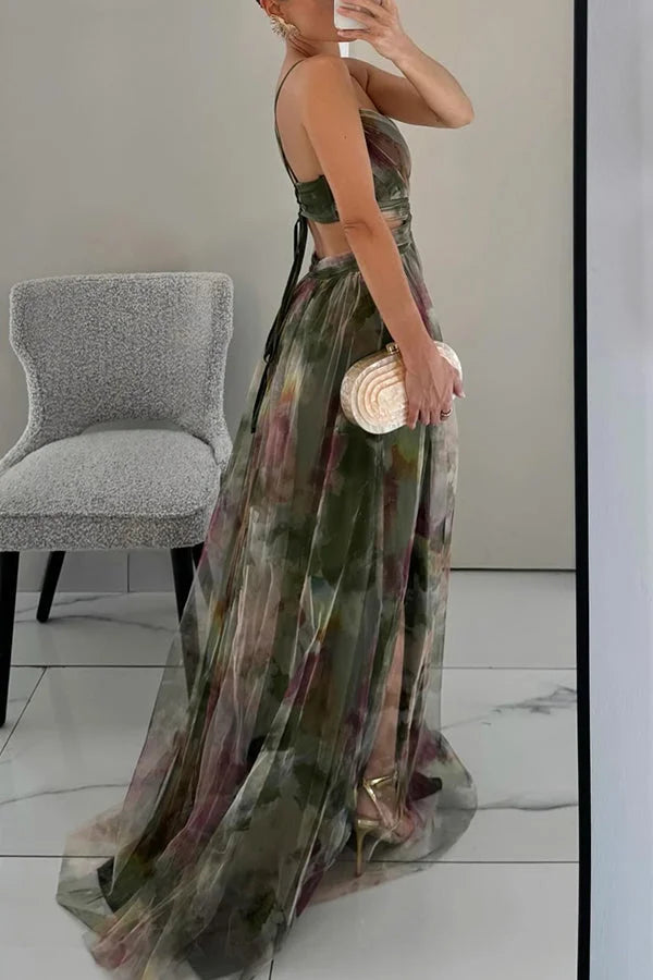 Brienne - Langes Damenkleid, Elegant & Geschichtet