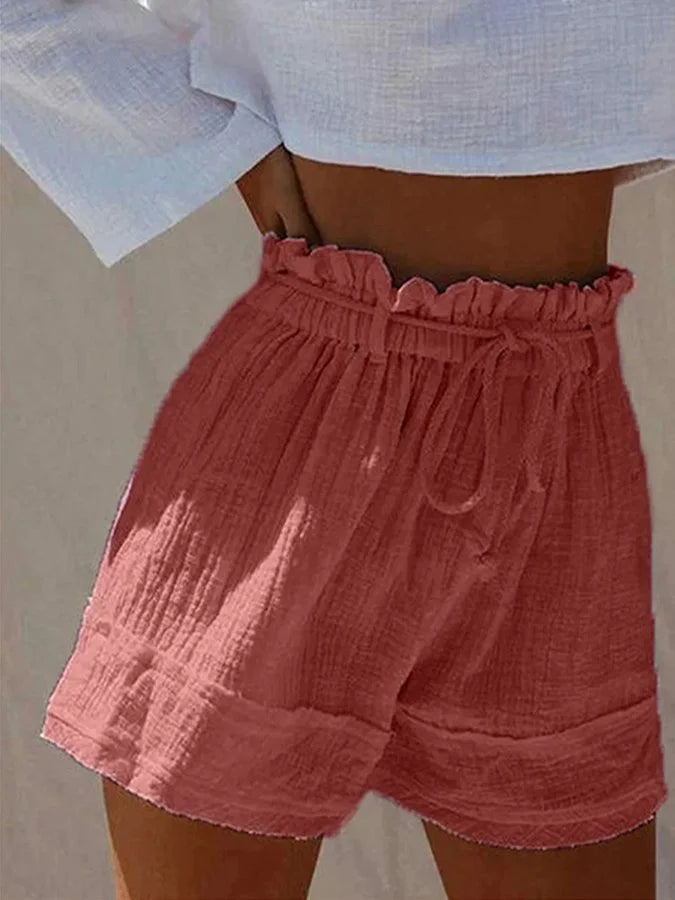 Aira – Leichte und Bequeme Leinen-Shorts