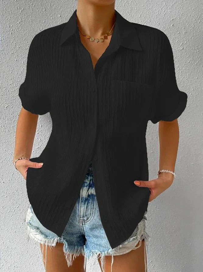 Sheena – Legere Button-Down-Bluse mit Chic