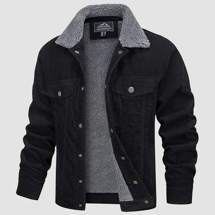 Leif - Strapazierfähige Cord-Jacke für den städtischen Look