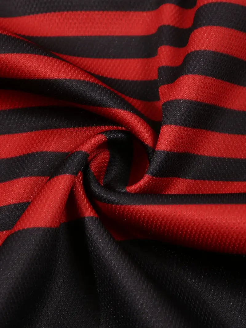 Piolo - Hemd mit Verspielten Streifen und Farbstreifen