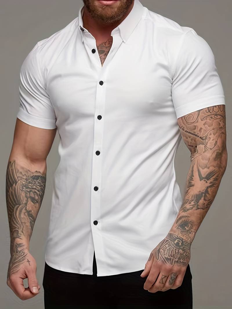 Brent - Casual Chic Kurzarmhemd
