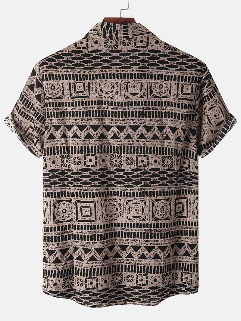 Kenneth - Kurzarm-Casual-Hemd mit frischem Stil