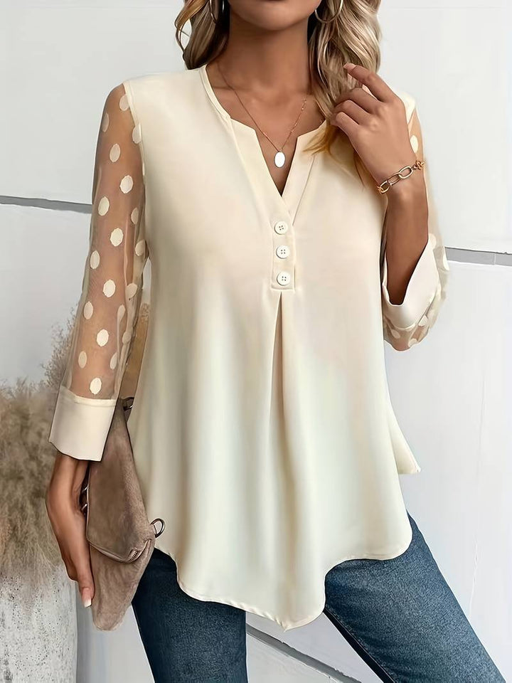 Alyssa - Elegantes und Bequemes Langarm-Top