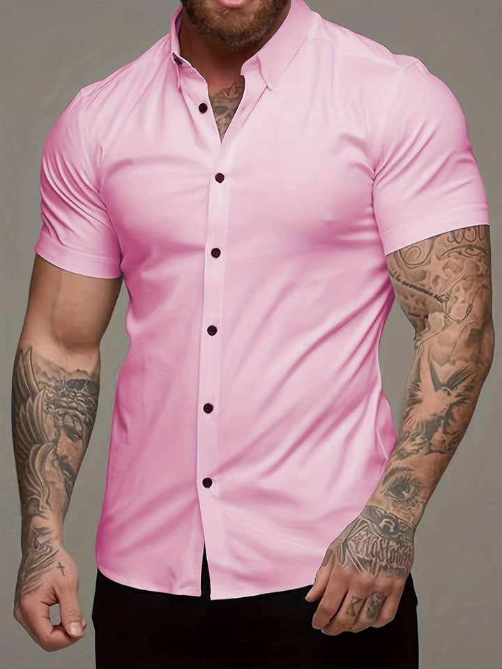 Brent - Casual Chic Kurzarmhemd