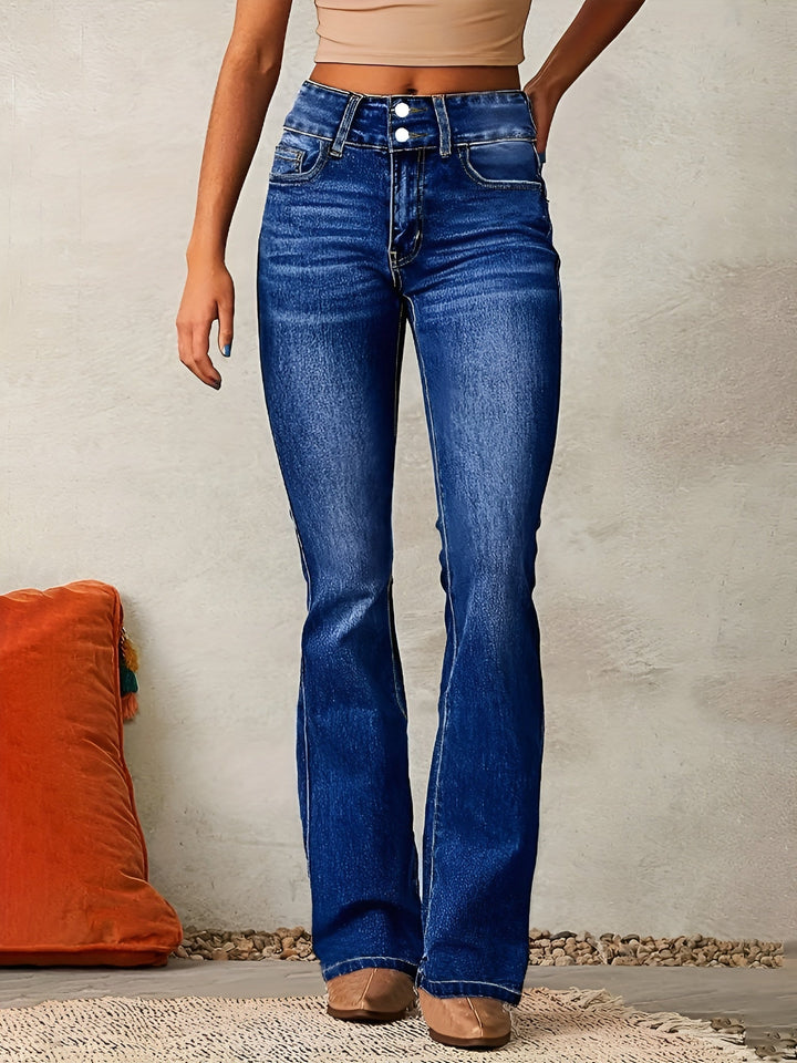 Neely - Bequeme Damenjeans mit hohem Bund