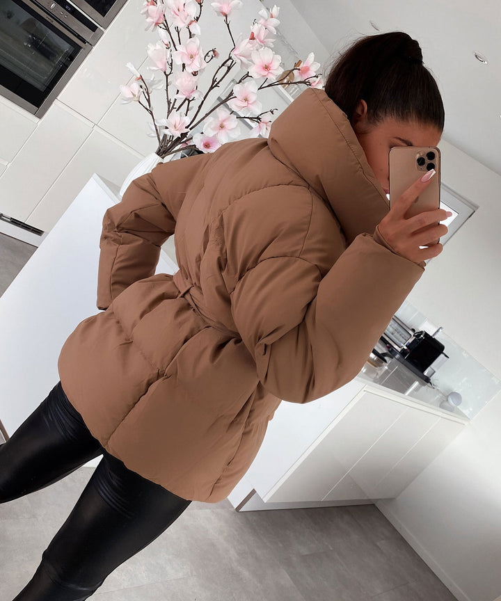 Michaela | Damen Steppjacke Stillvol Für den winter