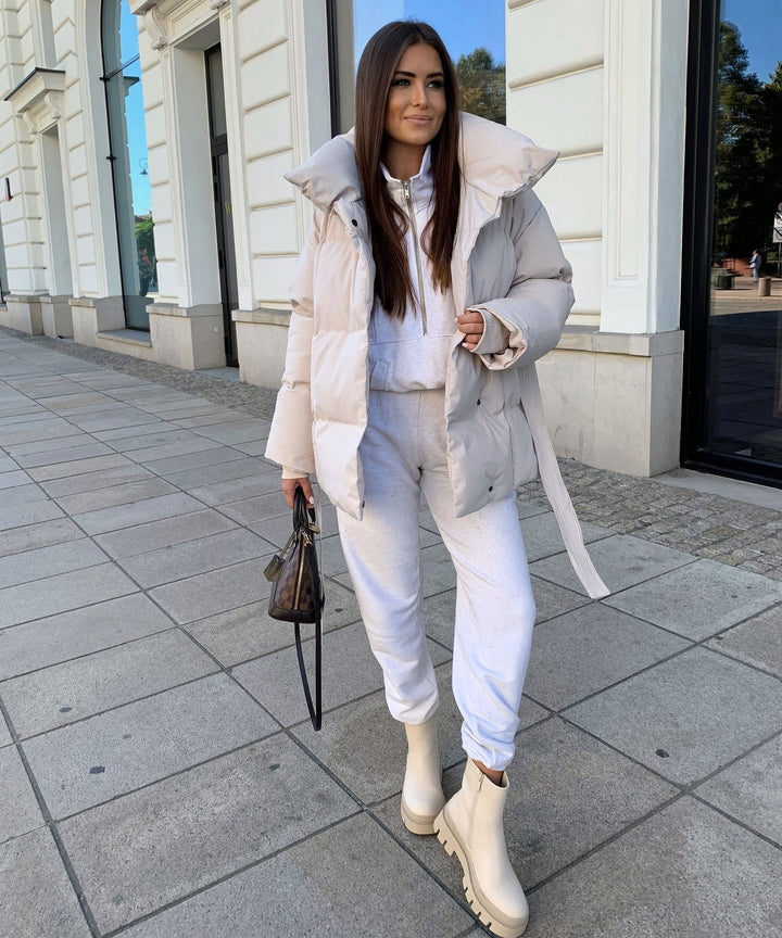 Michaela | Damen Steppjacke Stillvol Für den winter