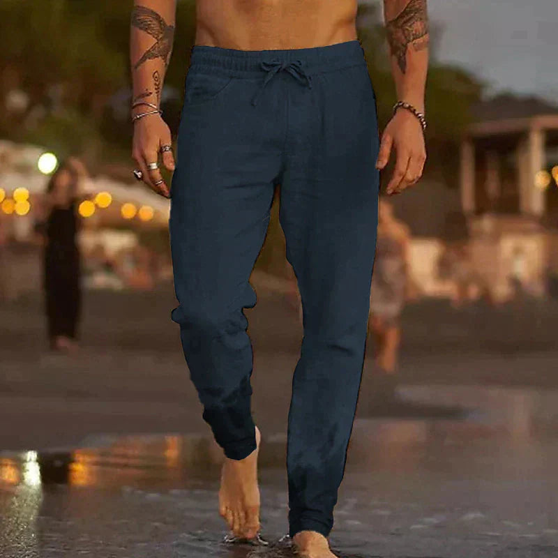 Mike - Zeitlose Leinenhosen für Herren