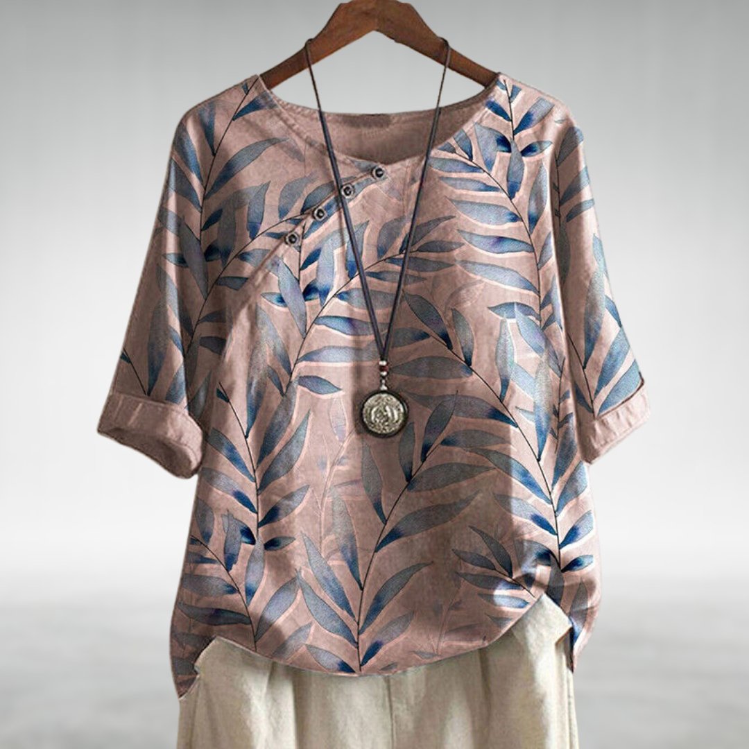 Hayley – Leichte und Luftige Blumenbluse