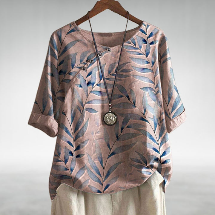 Hayley – Leichte und Luftige Blumenbluse