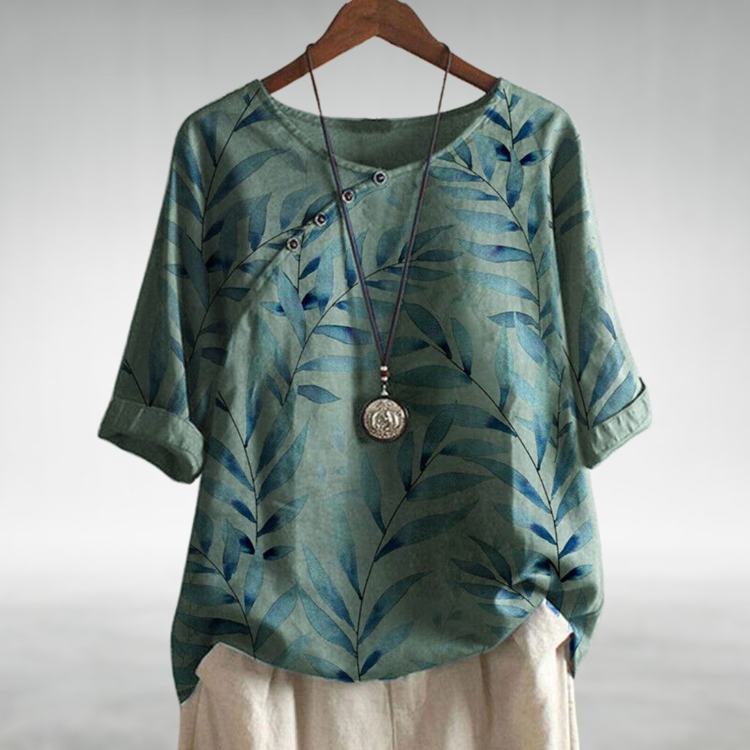 Hayley – Leichte und Luftige Blumenbluse