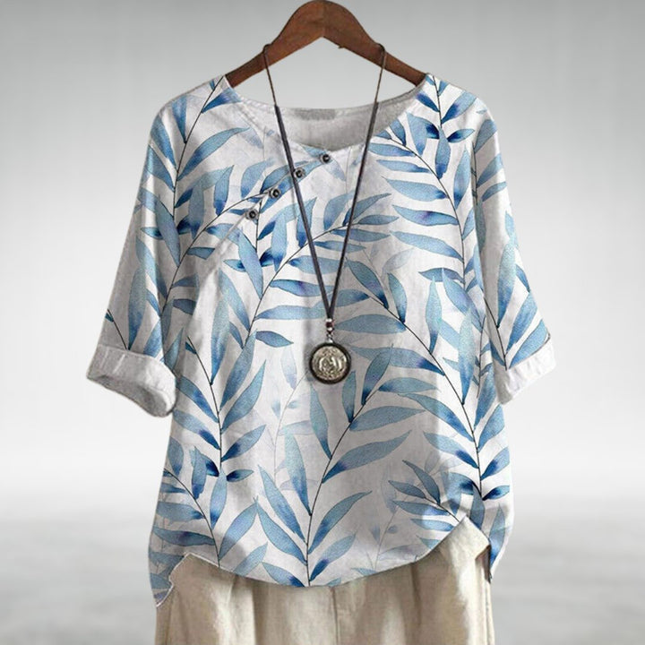 Hayley – Leichte und Luftige Blumenbluse