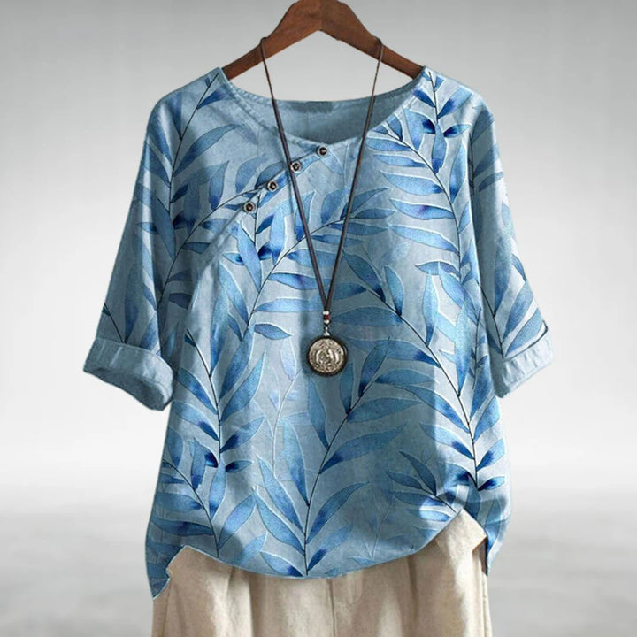 Hayley – Leichte und Luftige Blumenbluse