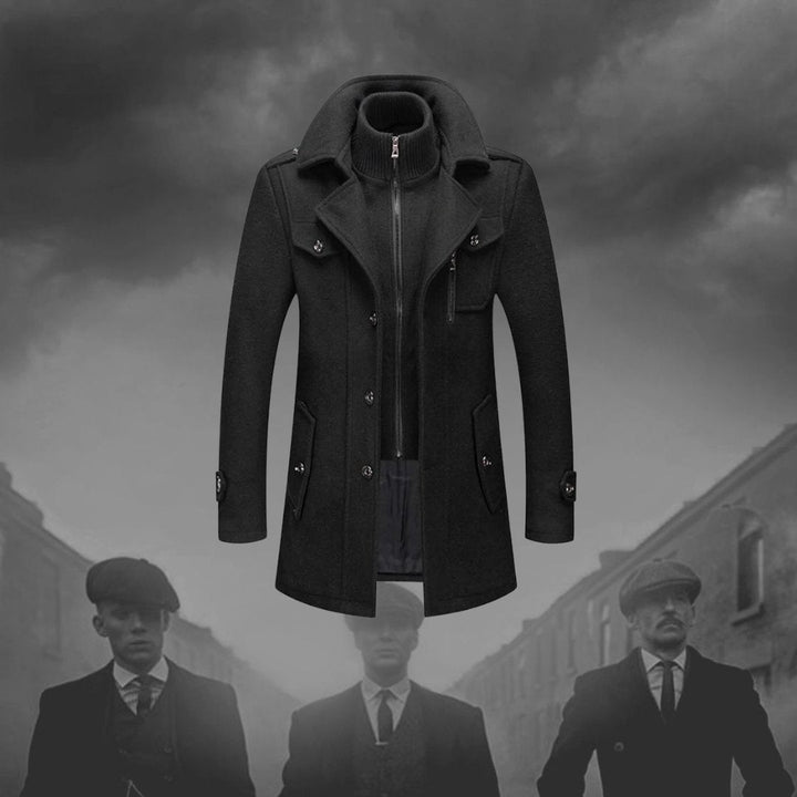 Enzo – Stilvoller Doppelmantel