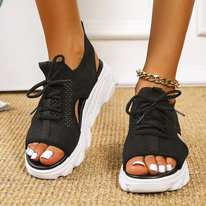 Mariah - Dicke Sohle Orthopädische Sandalen