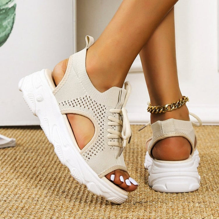 Mariah - Dicke Sohle Orthopädische Sandalen