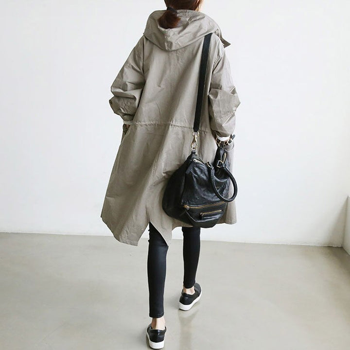 Maren – Damen Trenchcoat Leicht Wasserdicht