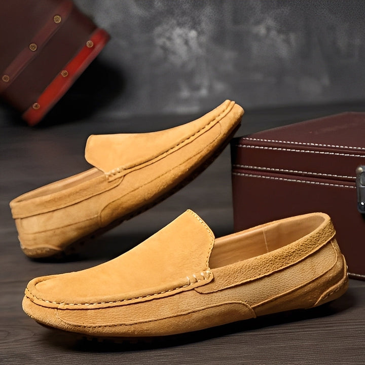 Cameron - Bequeme, modische Wildleder-Slipper für Herren