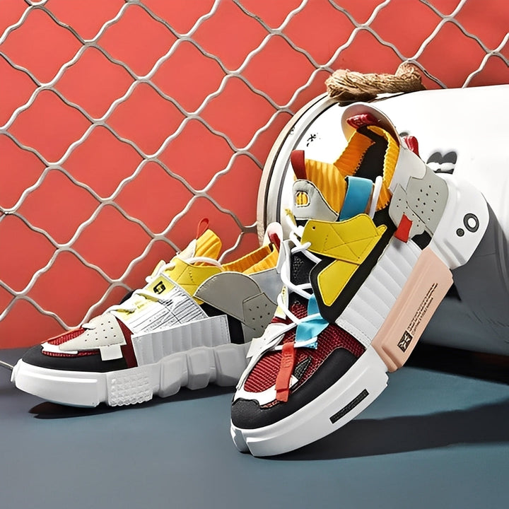 Clifton - Bequeme, farbenfrohe Männersportschuhe