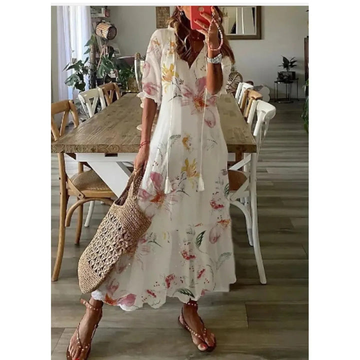 Nayeli – Sonnengeküsstes Boho-Kleid