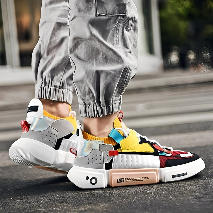 Clifton - Bequeme, farbenfrohe Männersportschuhe