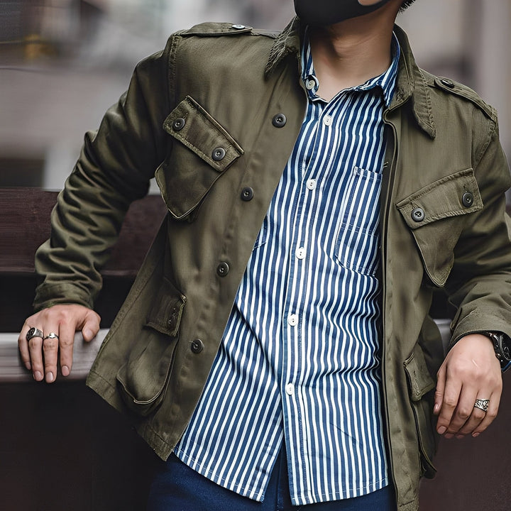 Arnold - Klassische Herren-Waschjacke mit Taschen