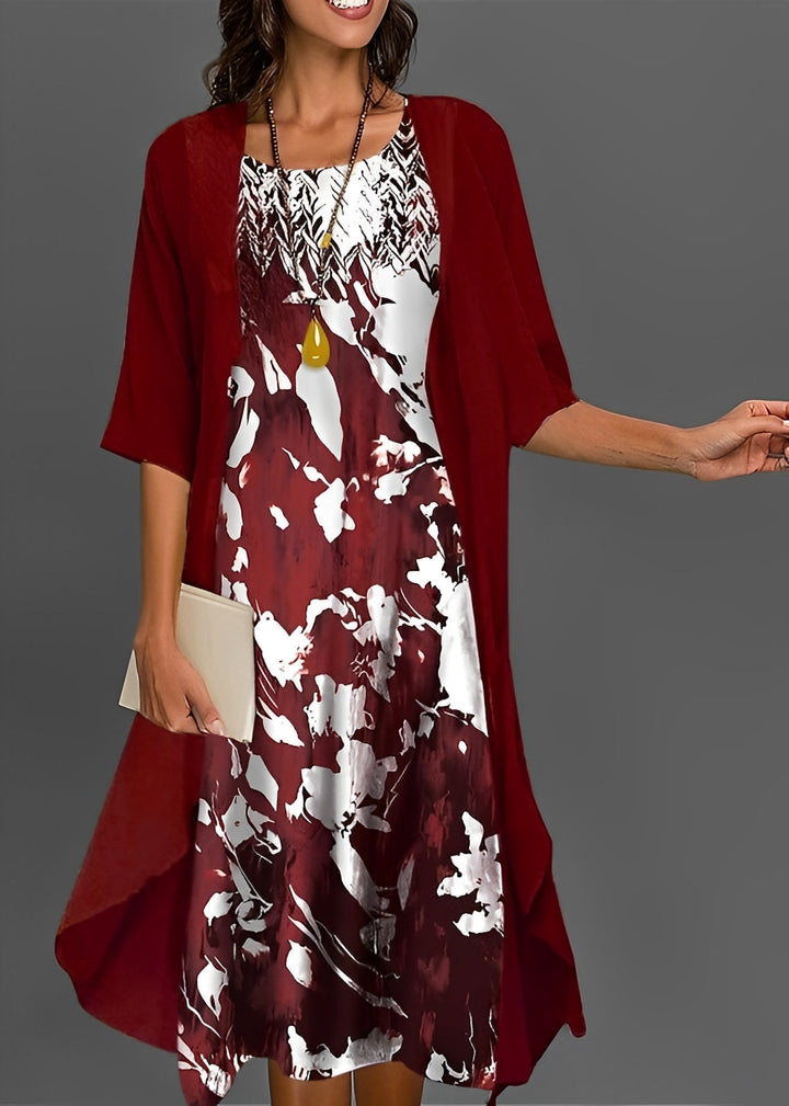 Victoria - Schickes Sommerkleid aus Chiffon für Damen