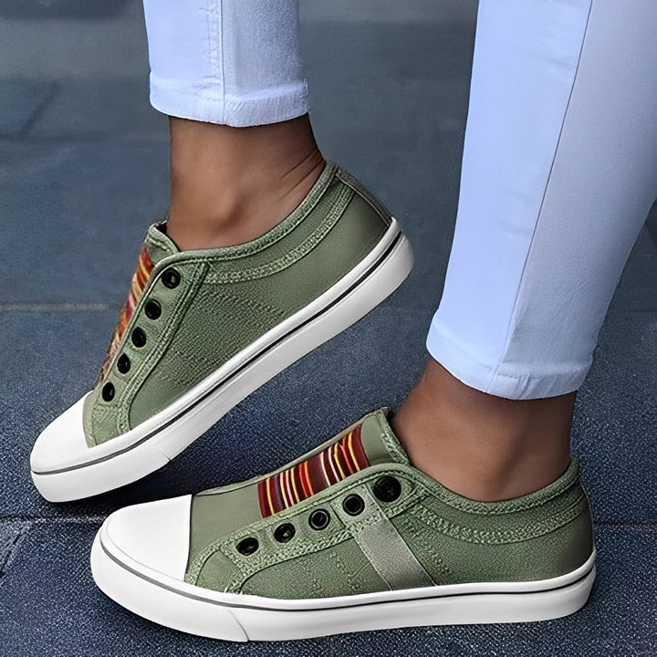 Delphia - Leichte Damensneaker aus Leinen