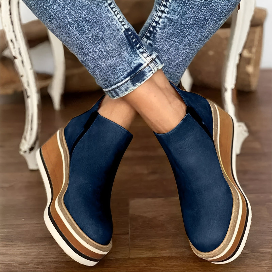 Leilah - Frauenschuhe mit seitlichem Reißverschluss