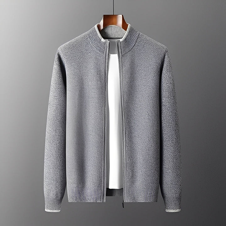 Brendon - Bequemer Herren-Cardigan mit Zipper