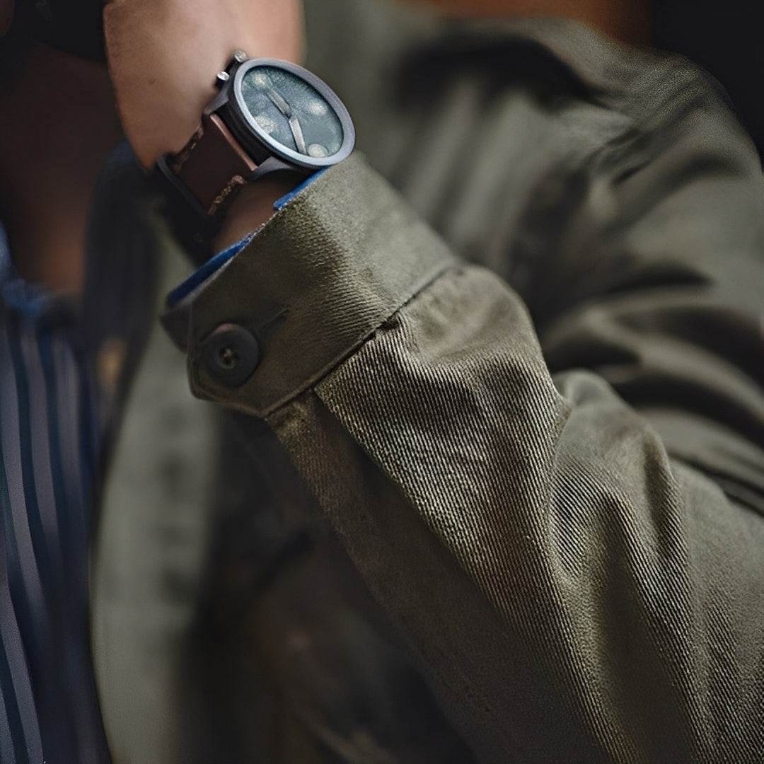 Arnold - Klassische Herren-Waschjacke mit Taschen