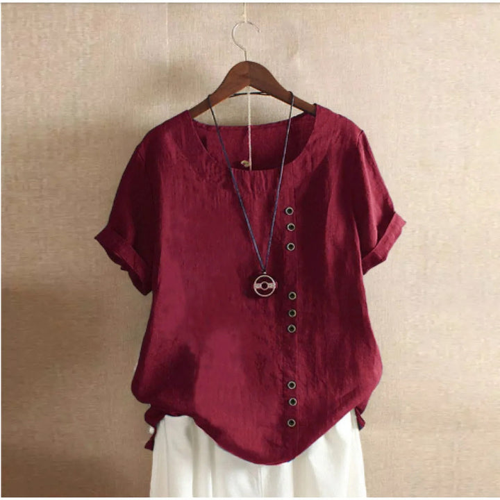 Aveline – Top mit Natürlichem Charme