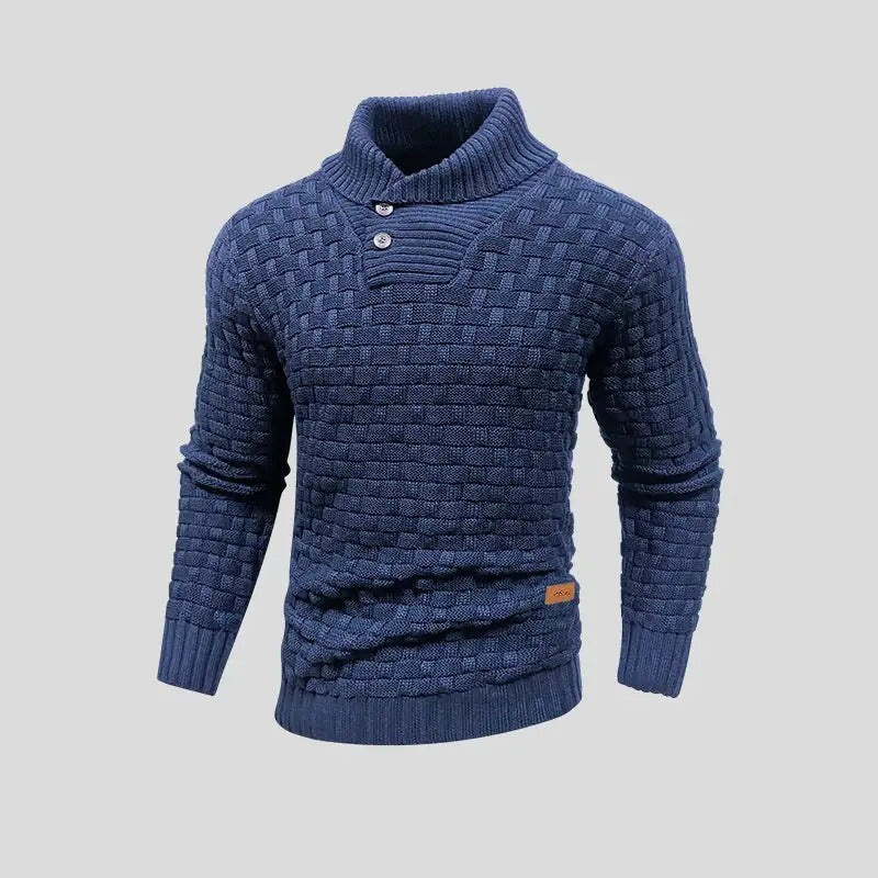 Eldon - Schicker Herrenpullover mit Knöpfen