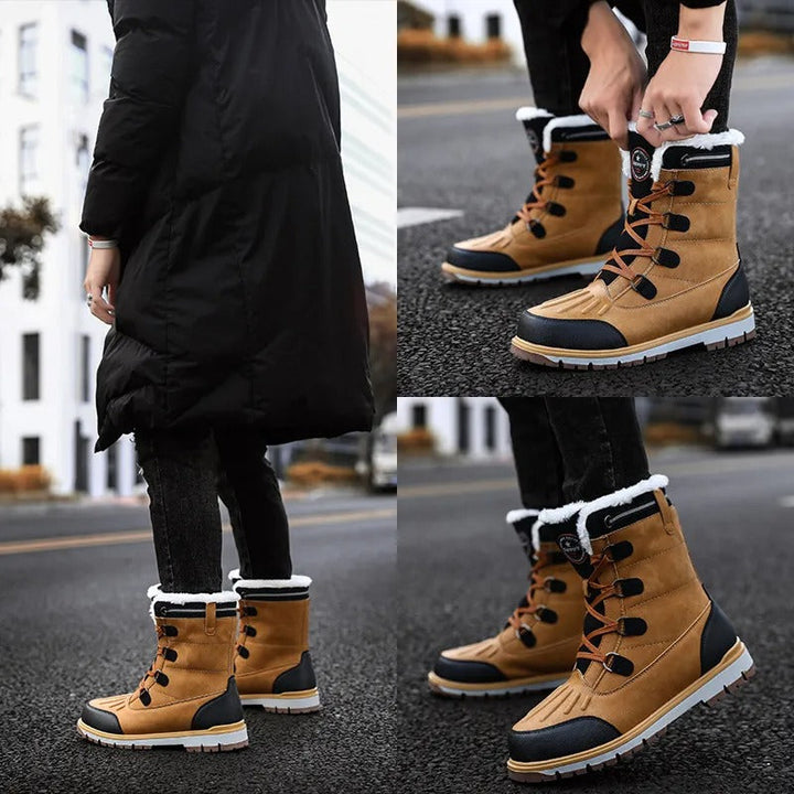 Graysen - Wasserdichte und gefütterte Winterstiefel für Herren