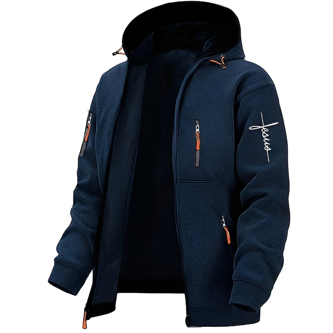 Lewin - Bequeme, warme Herren-Kapuzenjacke